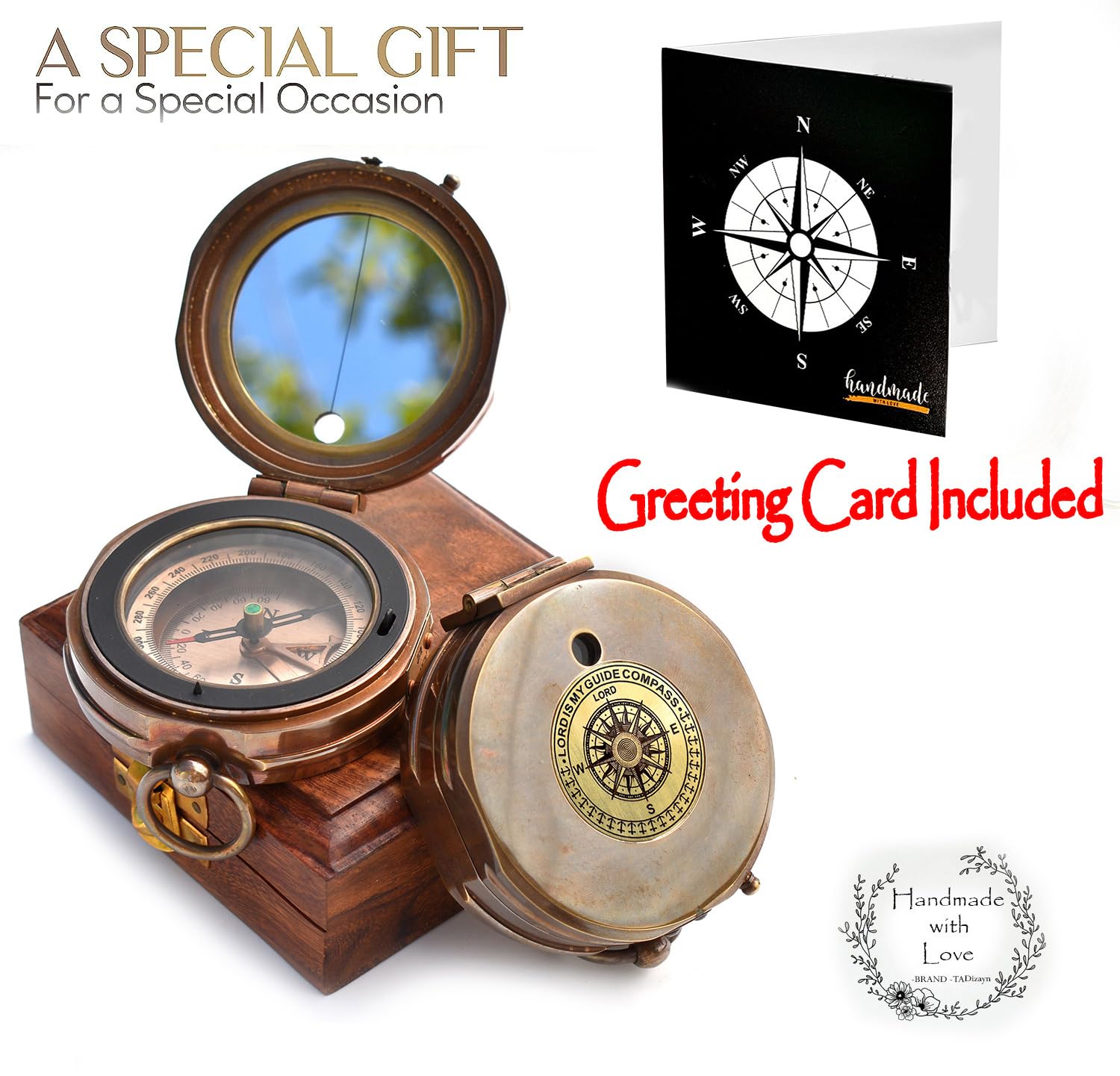 Brunton Compass, Wooden Box view 5