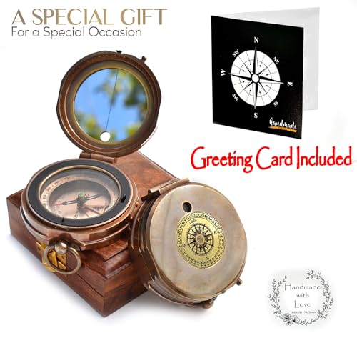 Brunton Compass, Wooden Box view 6