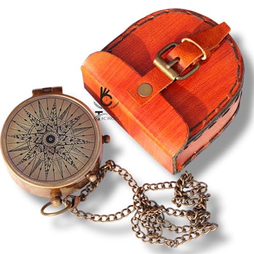 Find Your Way Back to Me Compass, Leather Case view 6