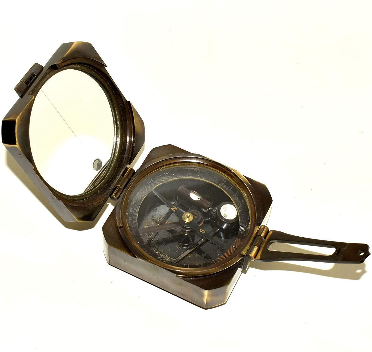 Brunton Compass, Antique Finish view 3