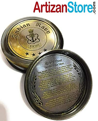 Indian Navy Compass, Leather Case view 5