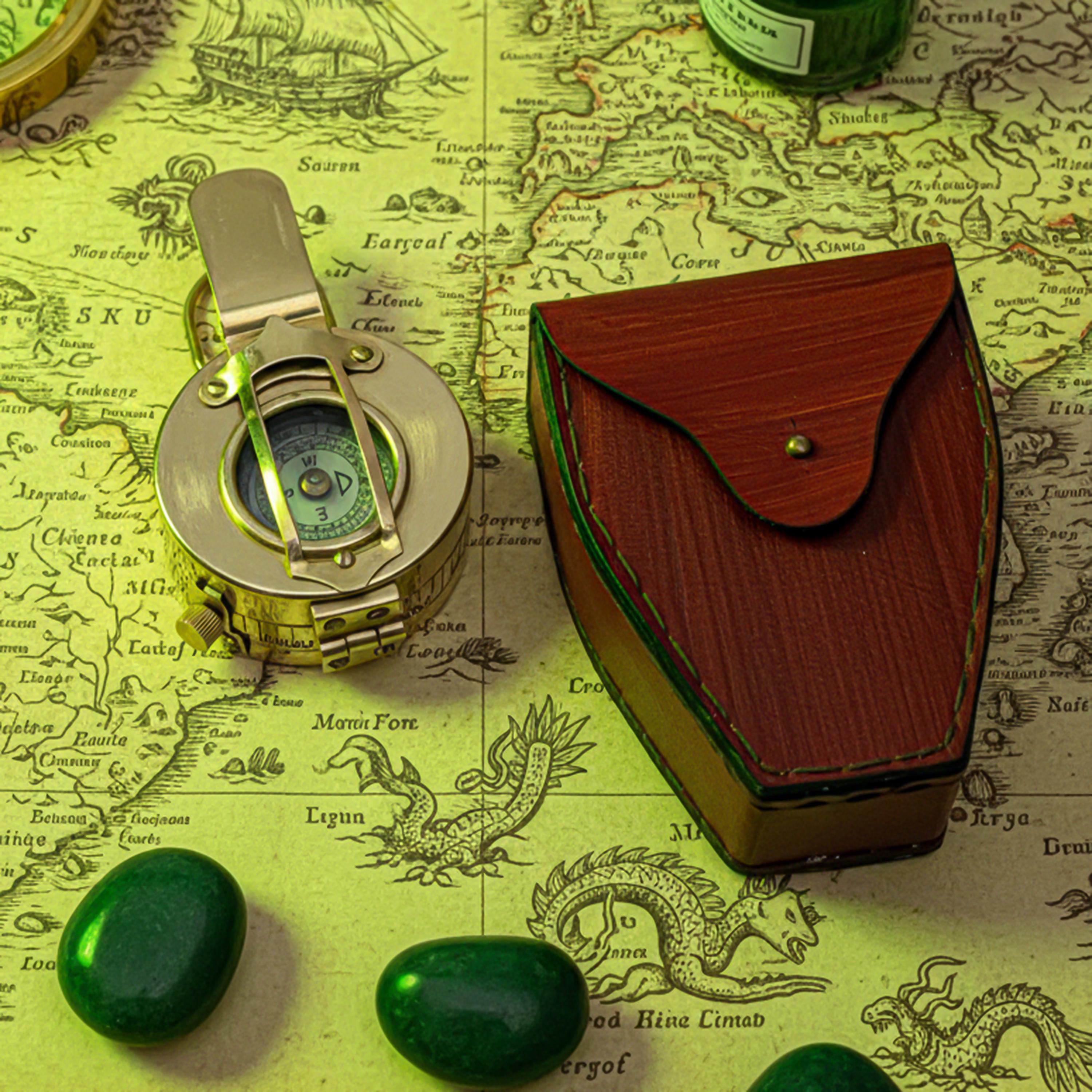 Brunton Compass, Leather Case view 3