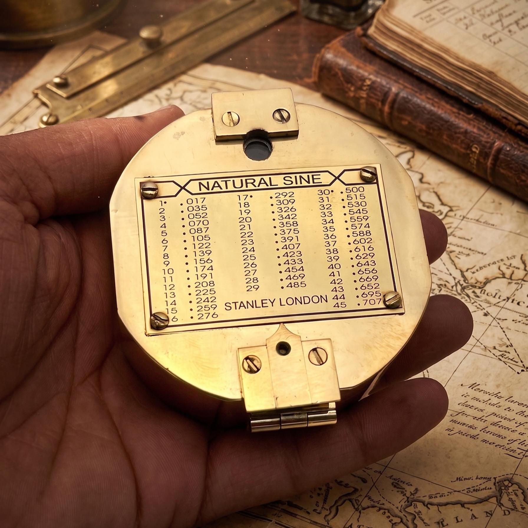 Brunton Compass, Wooden Box view 3
