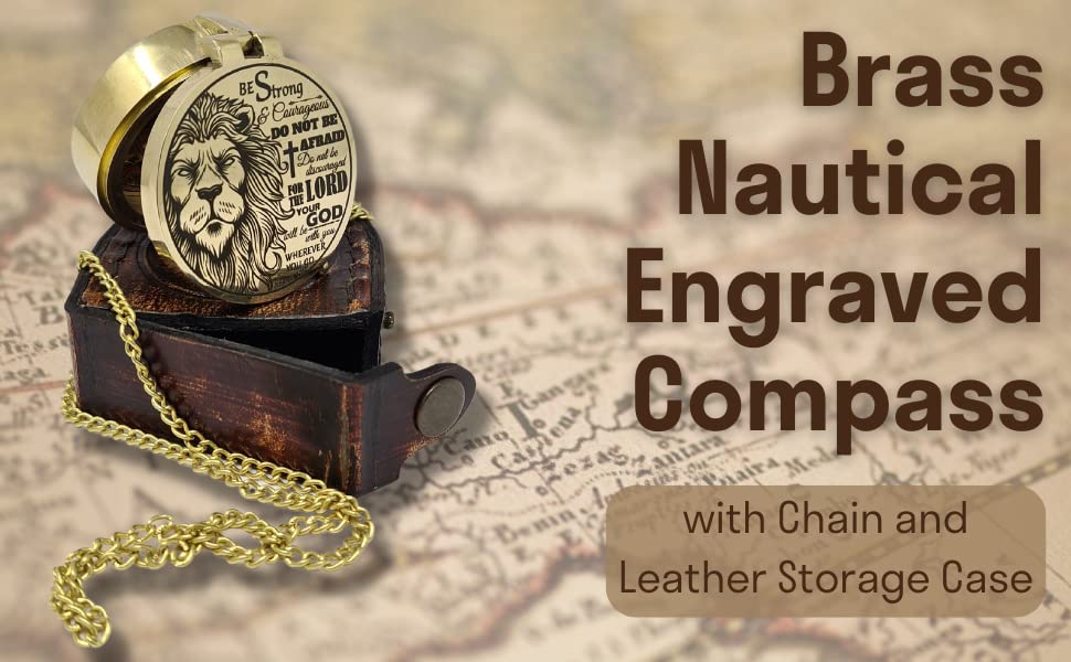 Motivational Compass, Leather Case view 6
