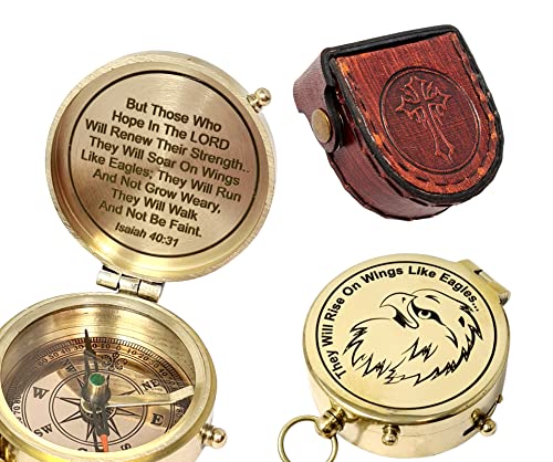 Motivational Compass, Leather Case view 2
