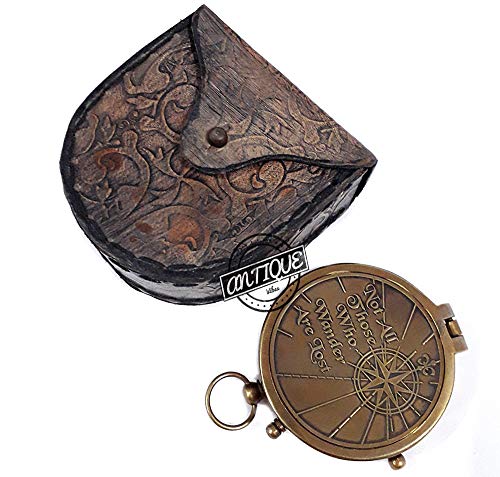 Tolkien Quote Compass, Leather Case view 6