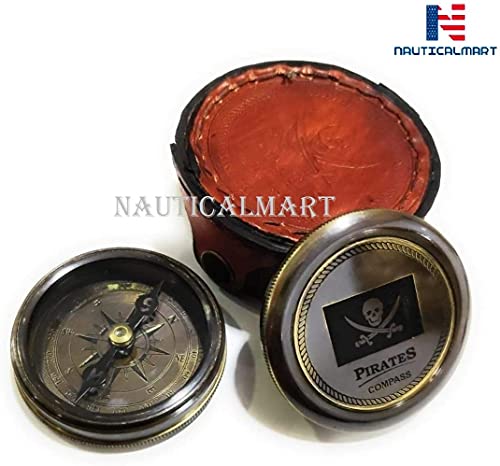 Pirate Compass, Leather Case view 5