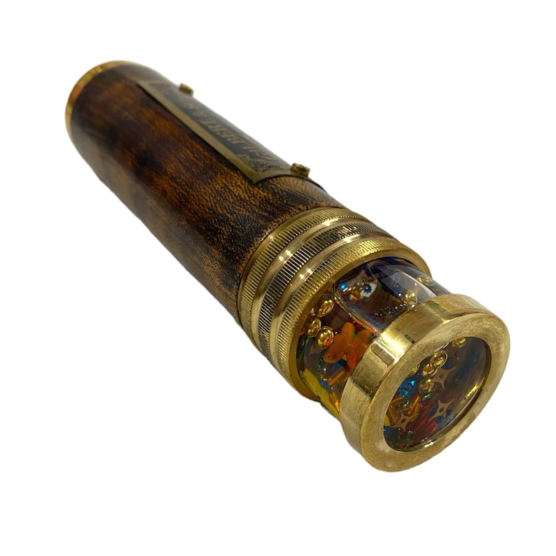 Personalised Liquid Brass Kaleidoscope view 3
