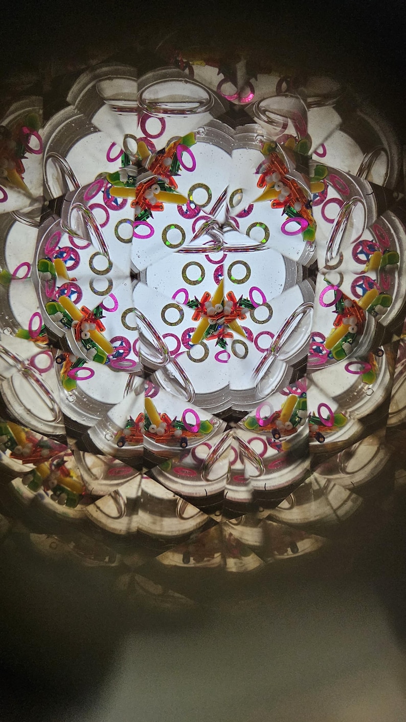 Personalised Brass Liquid Kaleidoscope view 3