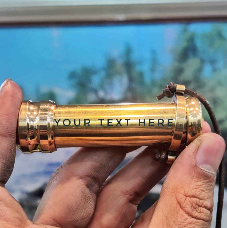 Handcrafted Brass Kaleidoscope Gift for Children view 10