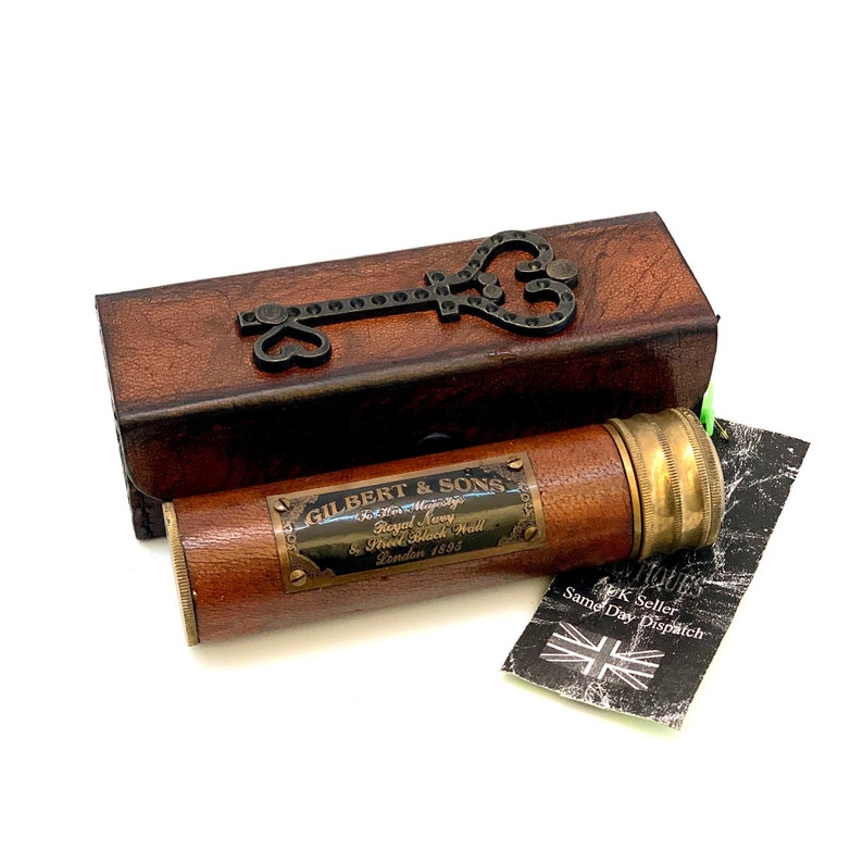 Classic Handmade Brass Kaleidoscope view 3