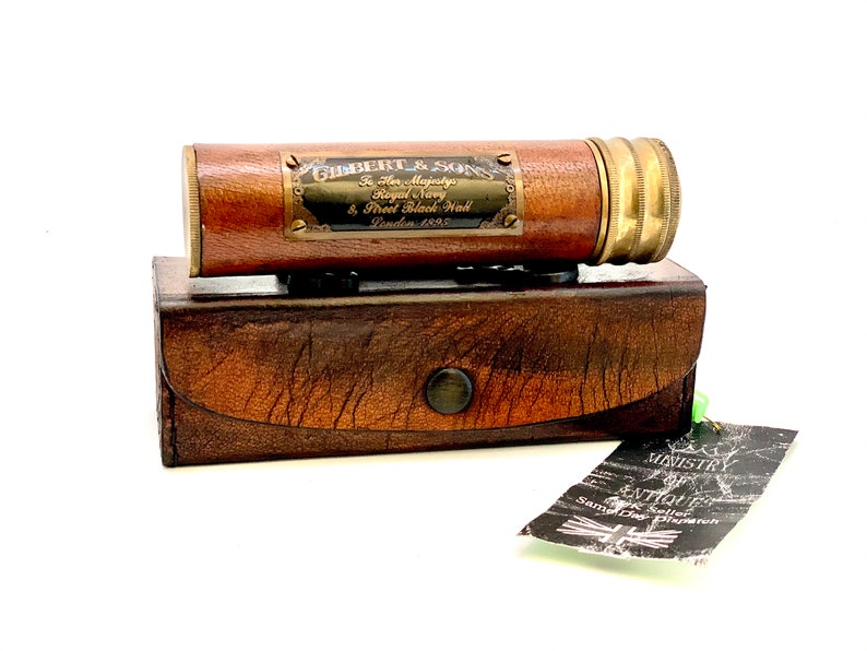 Classic Handmade Brass Kaleidoscope view 6
