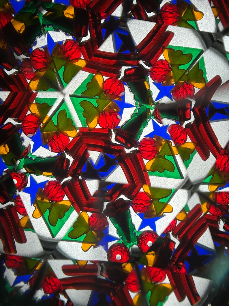 Leather-Wrapped Brass Kaleidoscope view 9