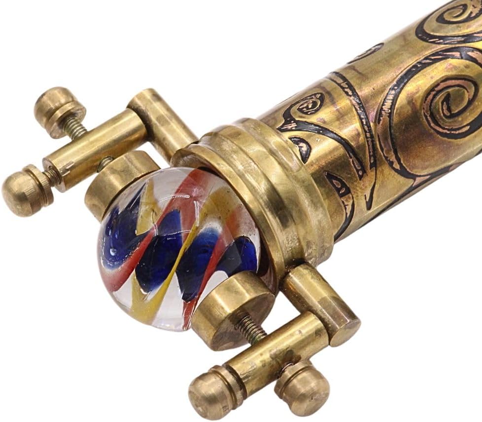 Brass Marblescope with First Surface Mirrors and Stand view 7