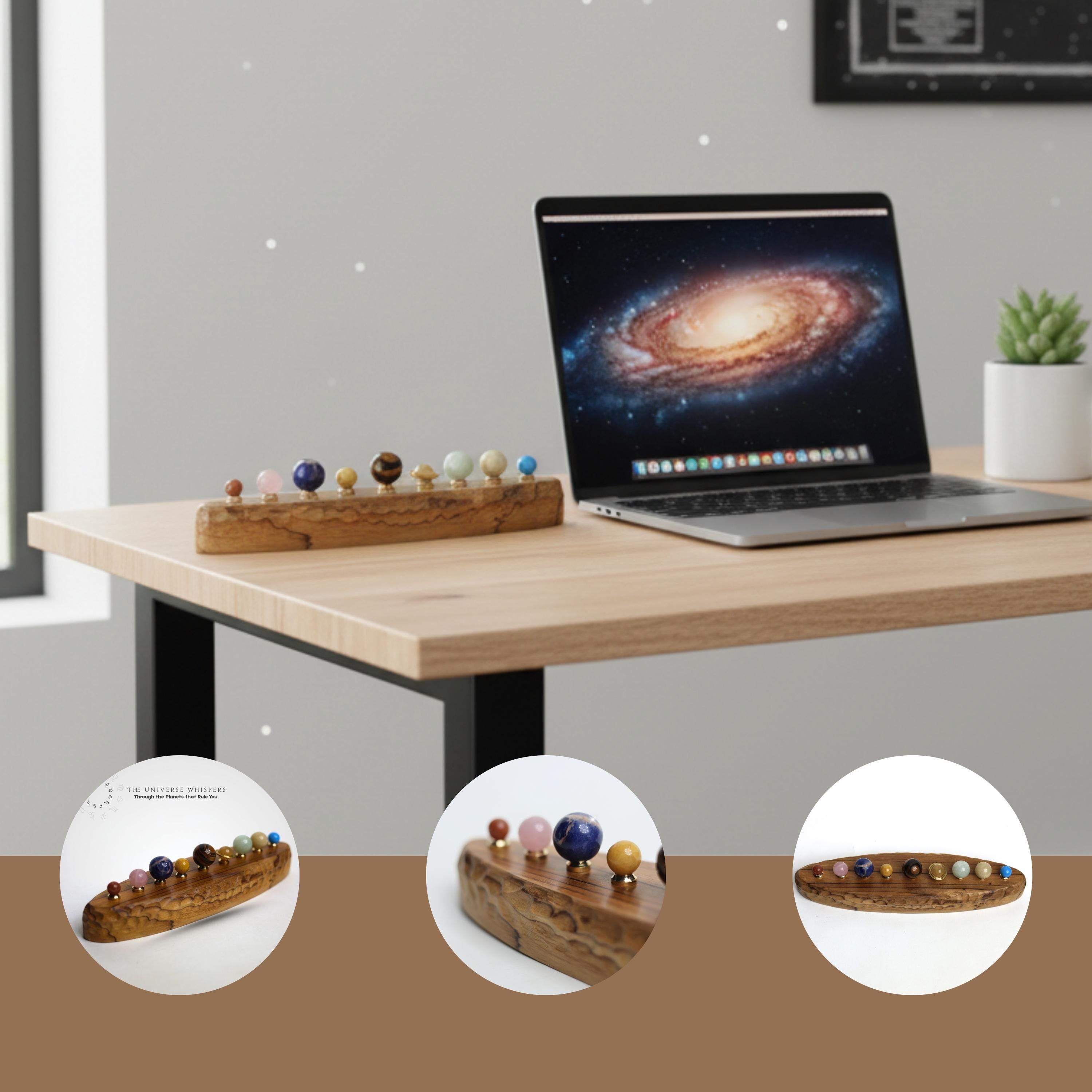 9 Planet Gemstone Display view 3