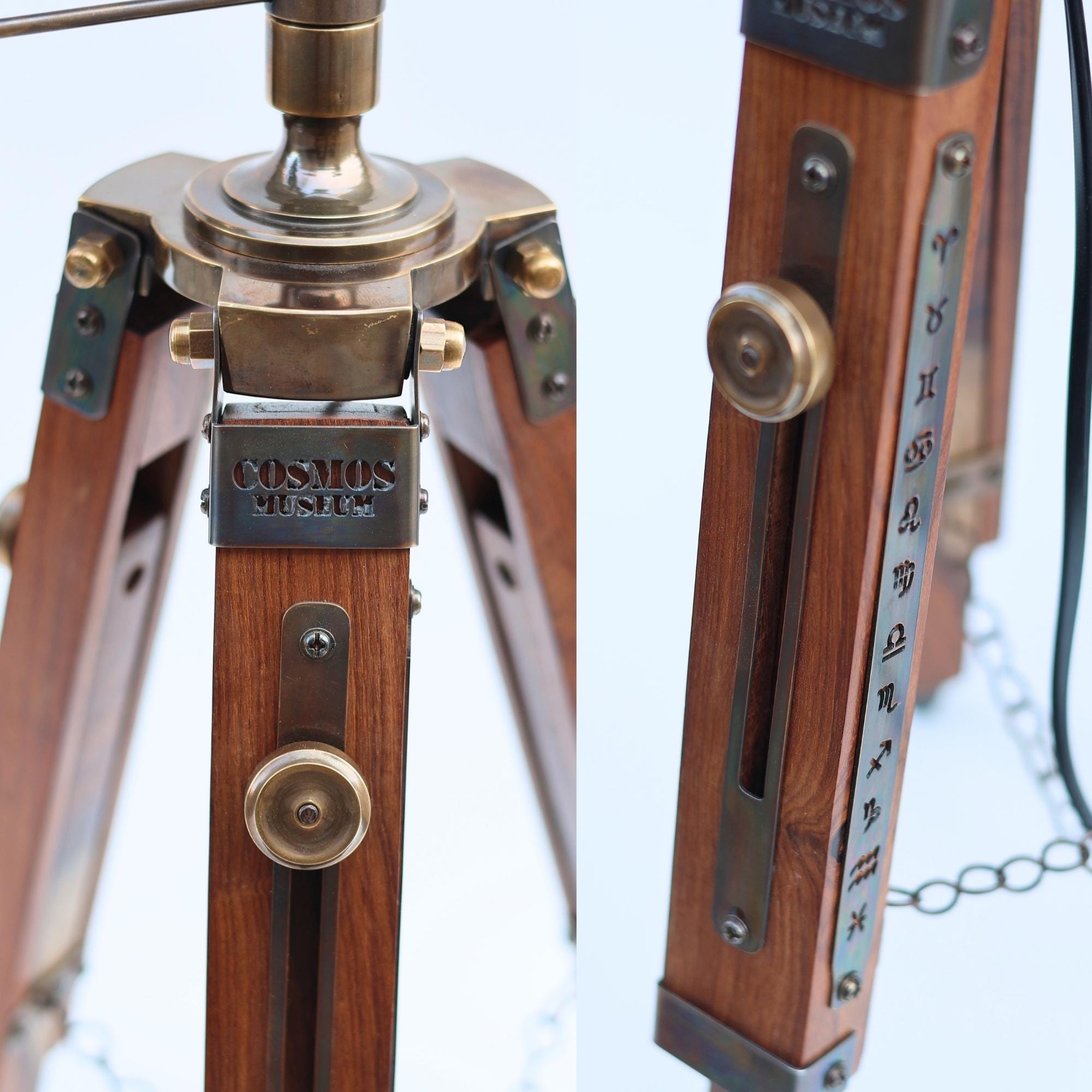 Cosmos Tripod Stand, Lamp with Solar System, Astronomical Lamp, Tripod Lamp view 6