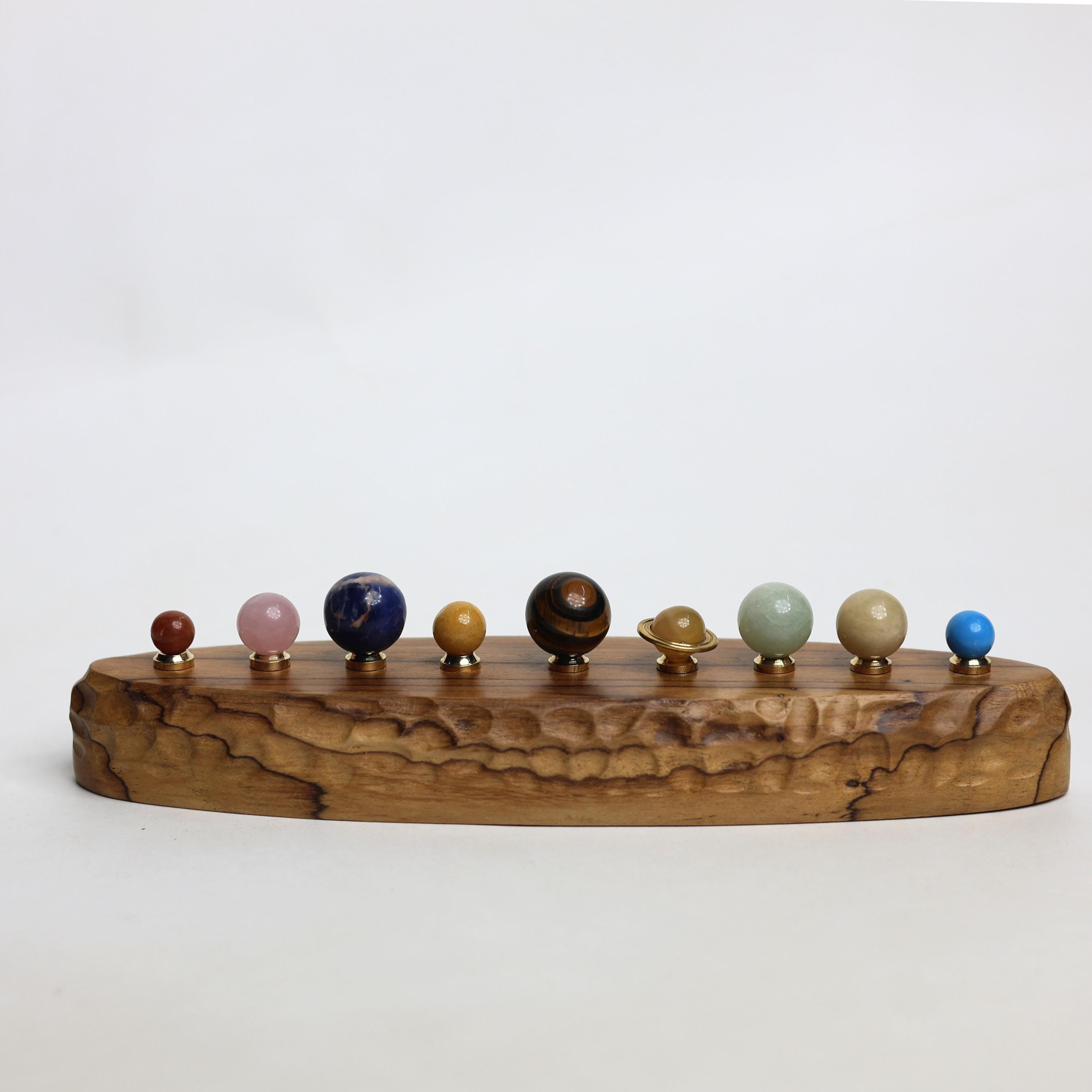 Handcrafted 9 Planet Model view 6