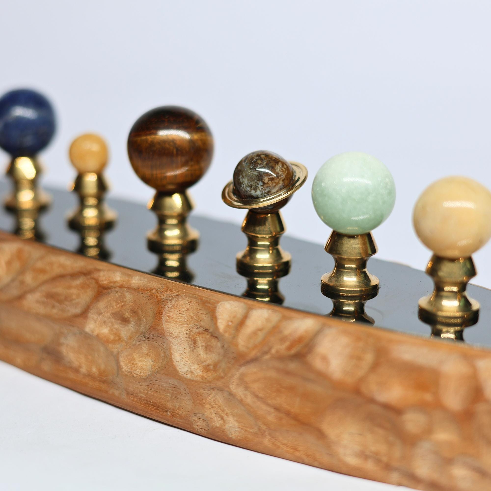 Handcrafted 9 Planet Model view 4