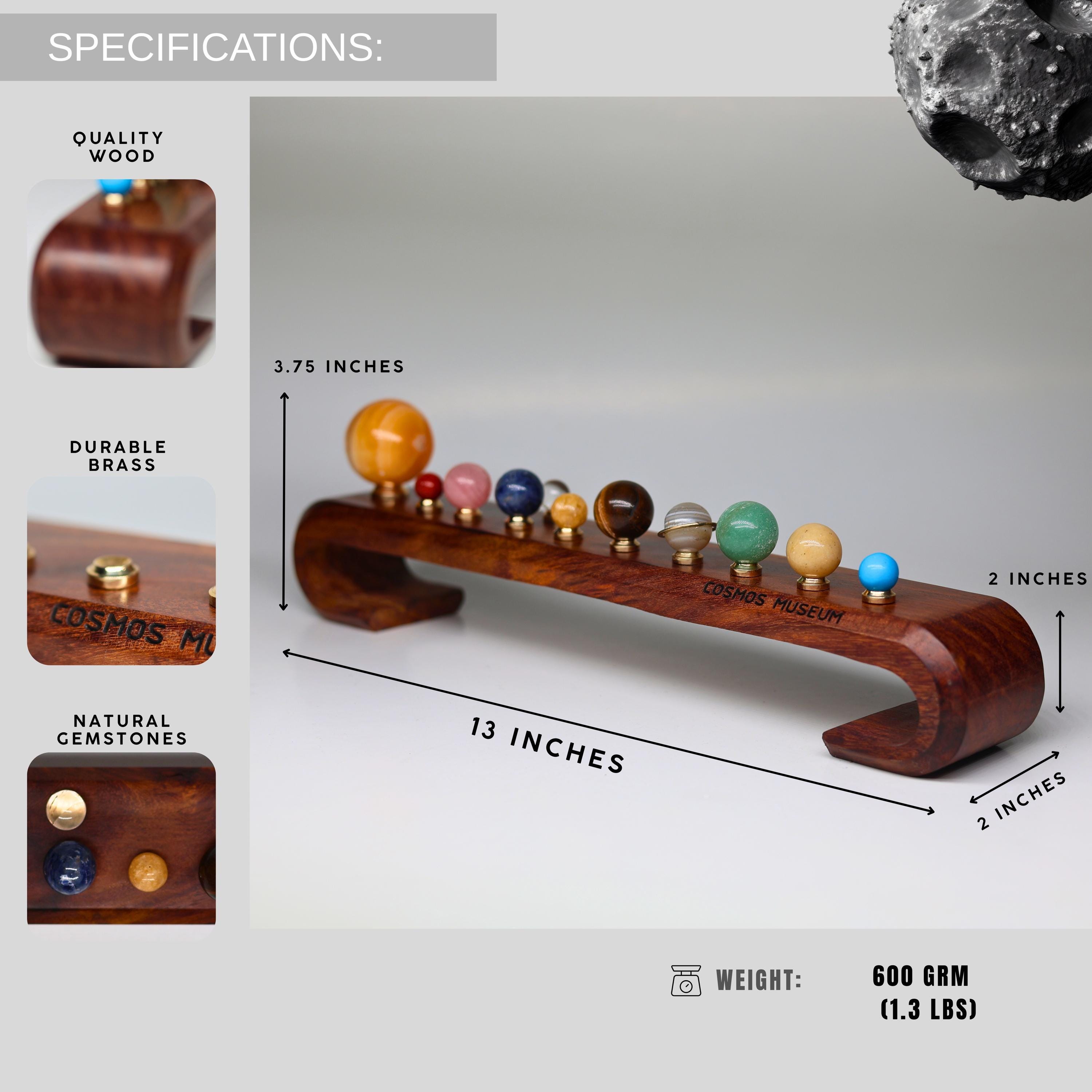 Personalised Gemstone Planet Set view 4