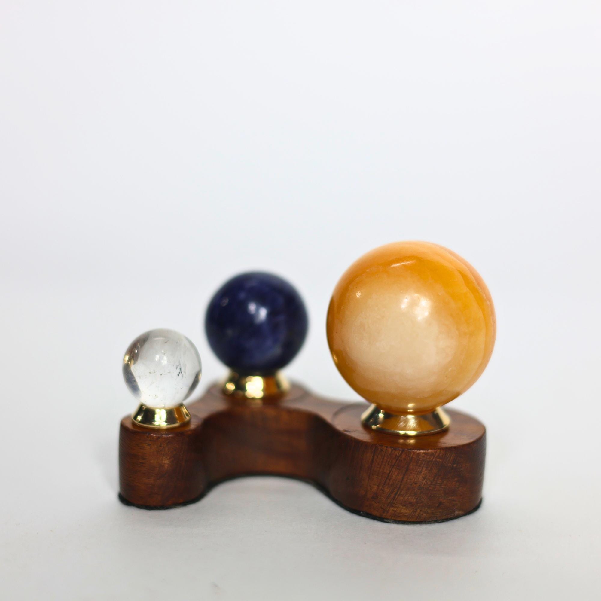 Sun, Earth & Moon Gemstone Set view 2