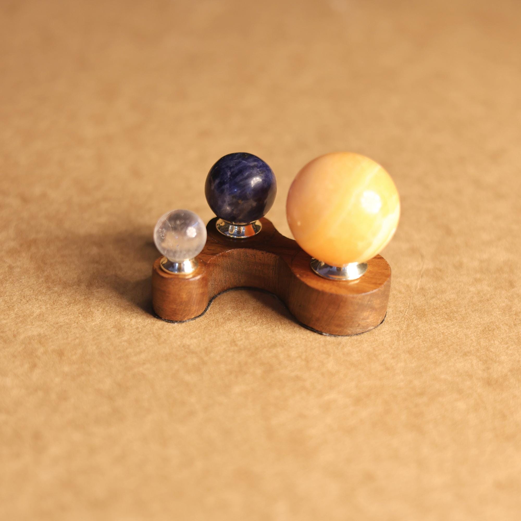 Sun, Earth & Moon Gemstone Set view 5