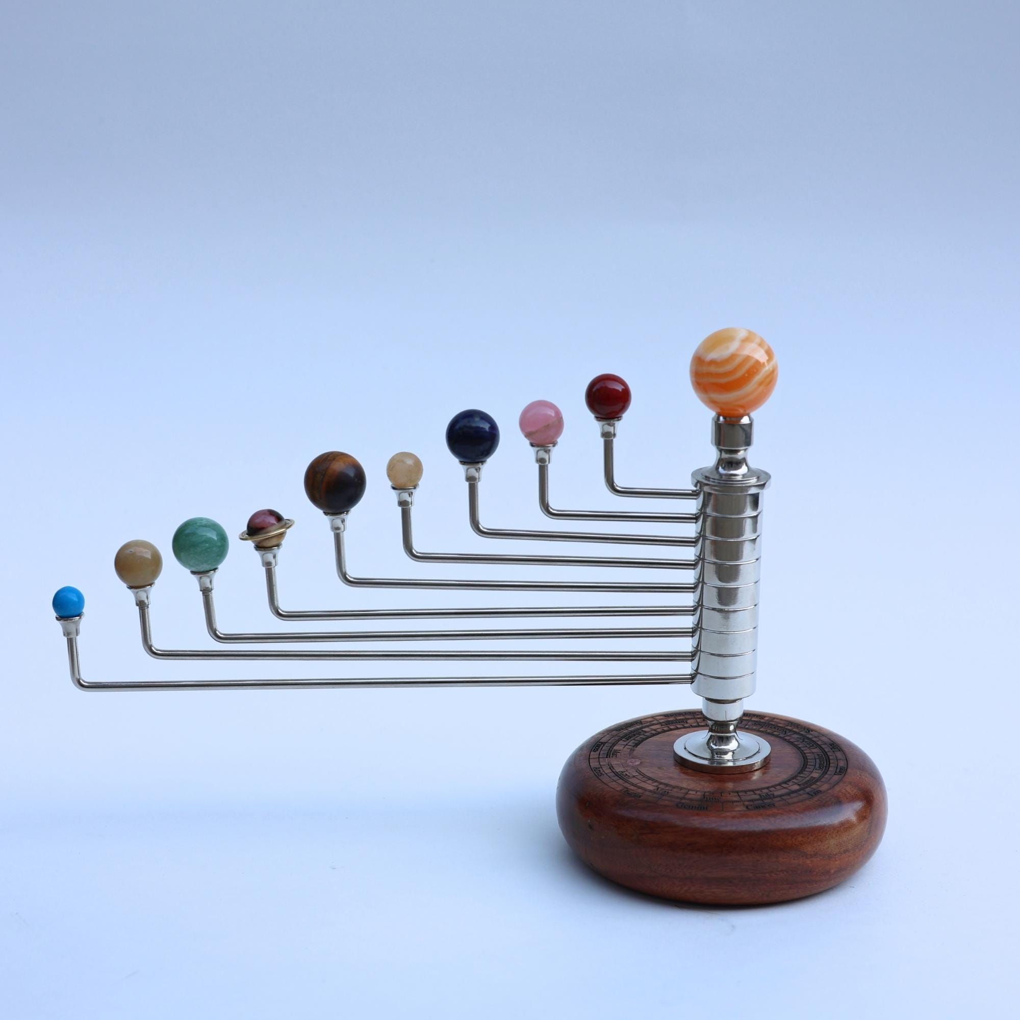 Vertical Solar System Model view 4