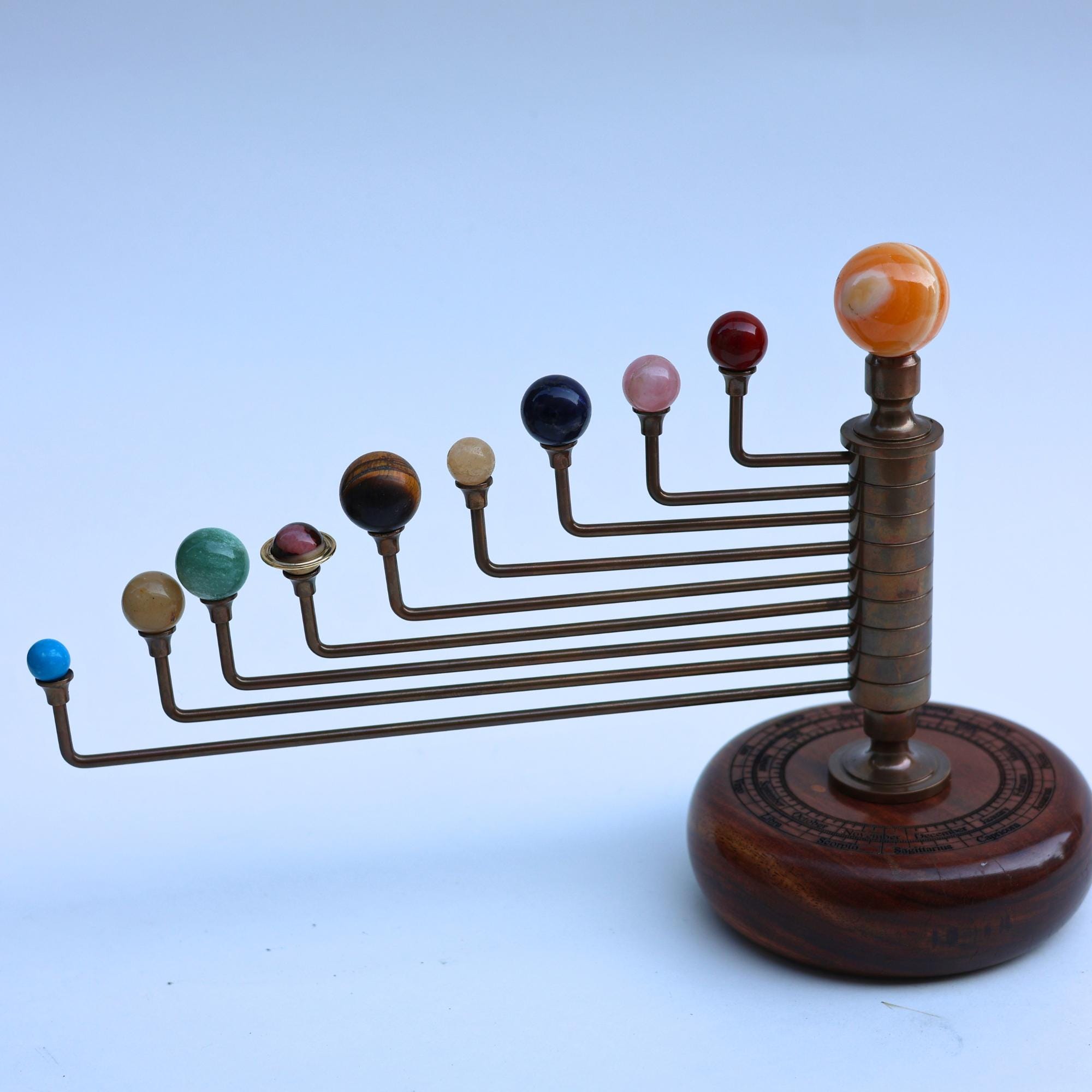 Vertical Solar System Model view 4