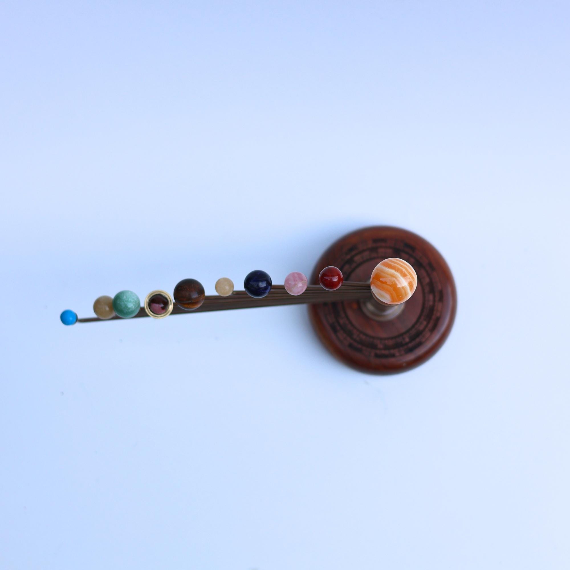 Vertical Solar System Model view 6