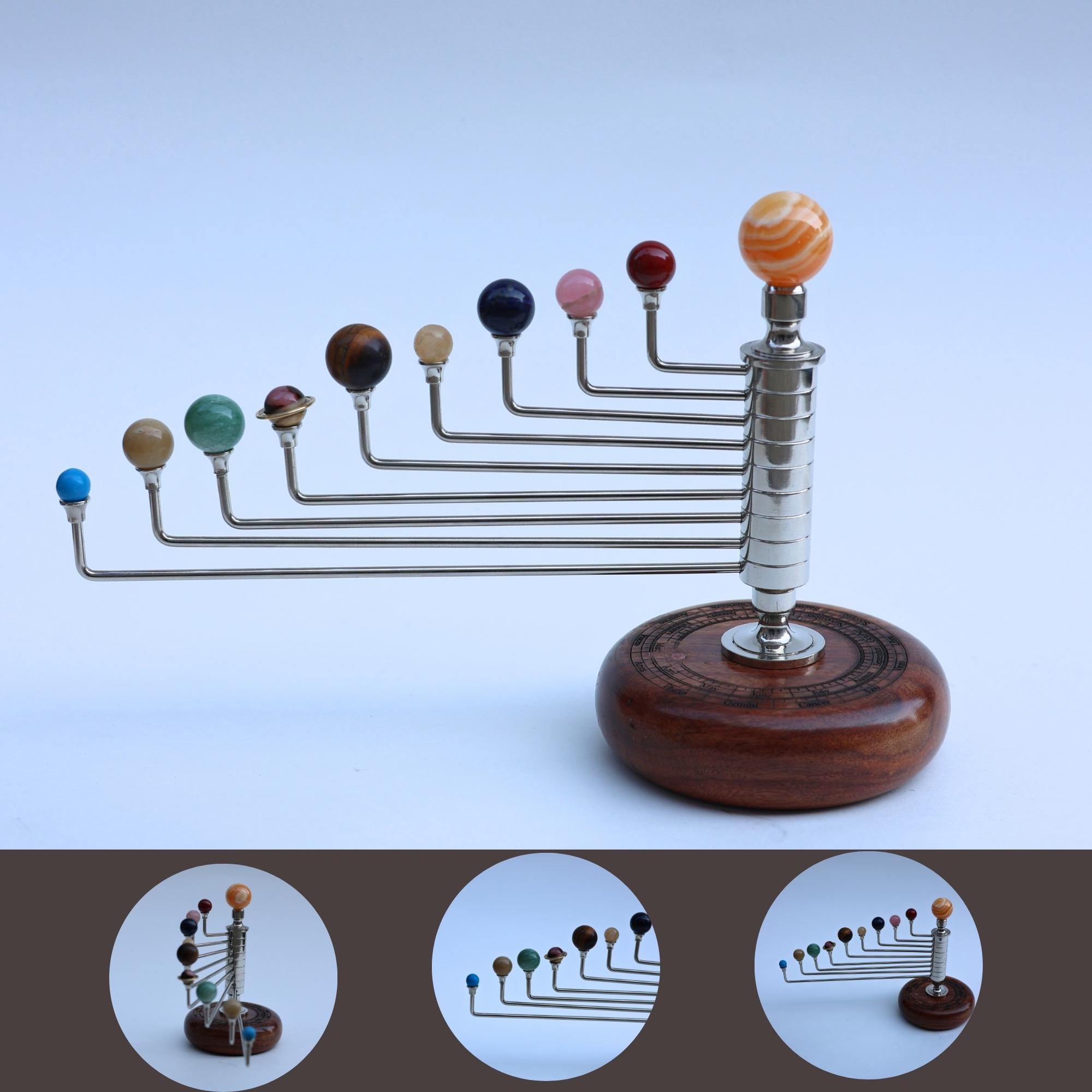 Vertical Solar System Model view 6