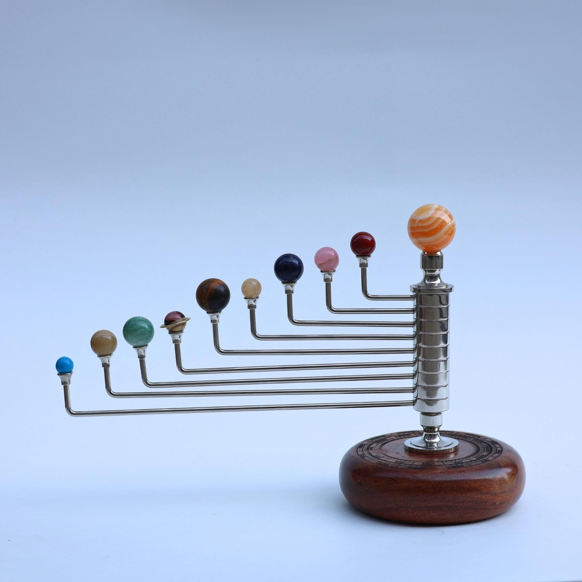 Vertical Solar System Model view 2