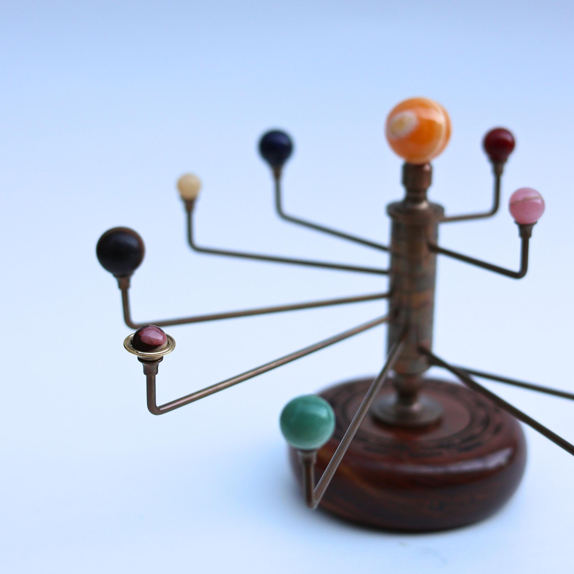Vertical Solar System Model view 4