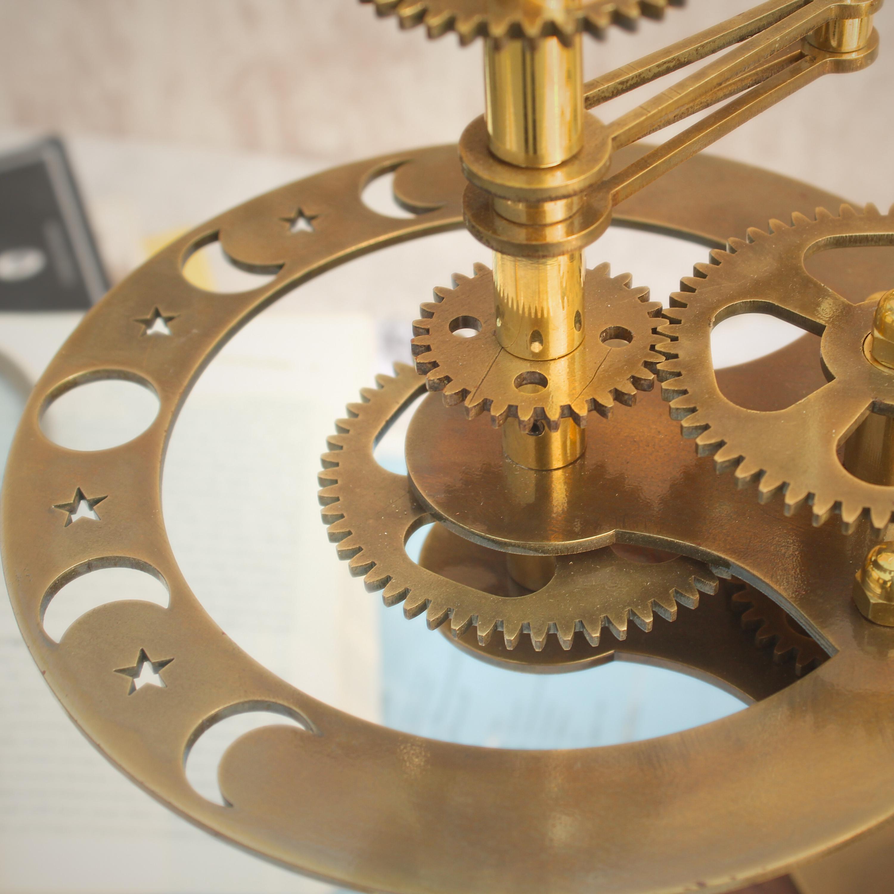 Brass Solar System Orrery, Museum Display view 6