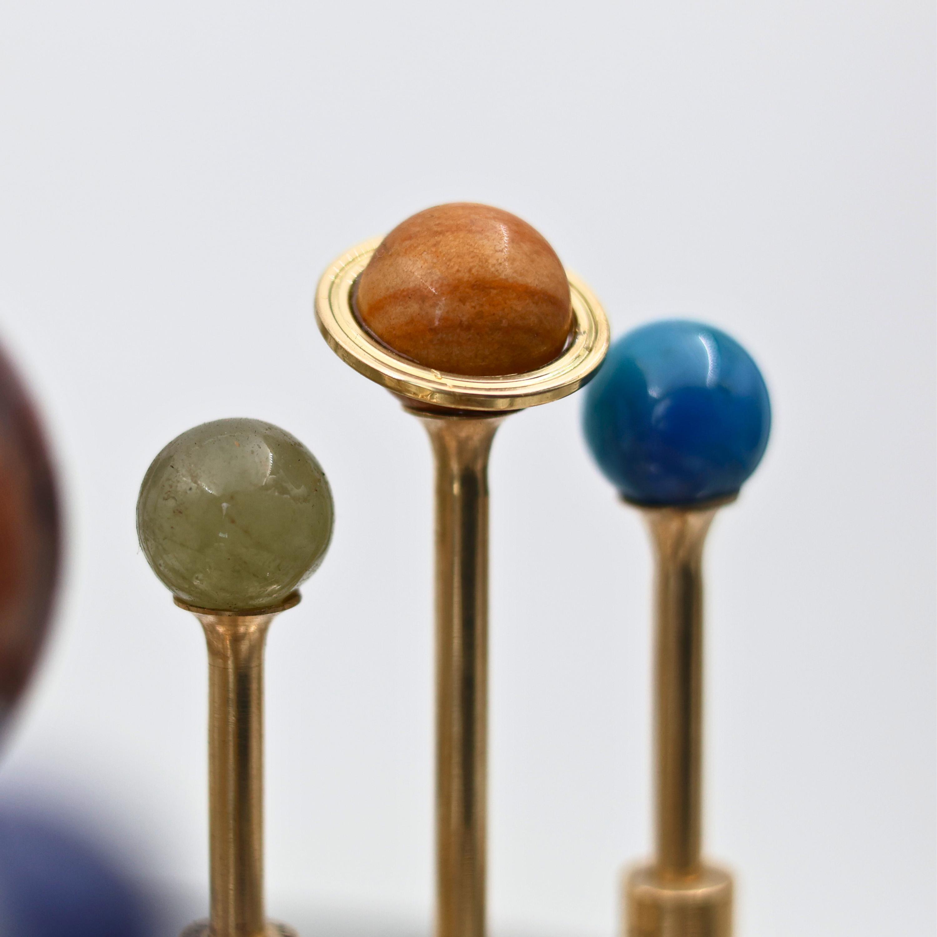 Brass Solar System Orrery, Museum Display view 5