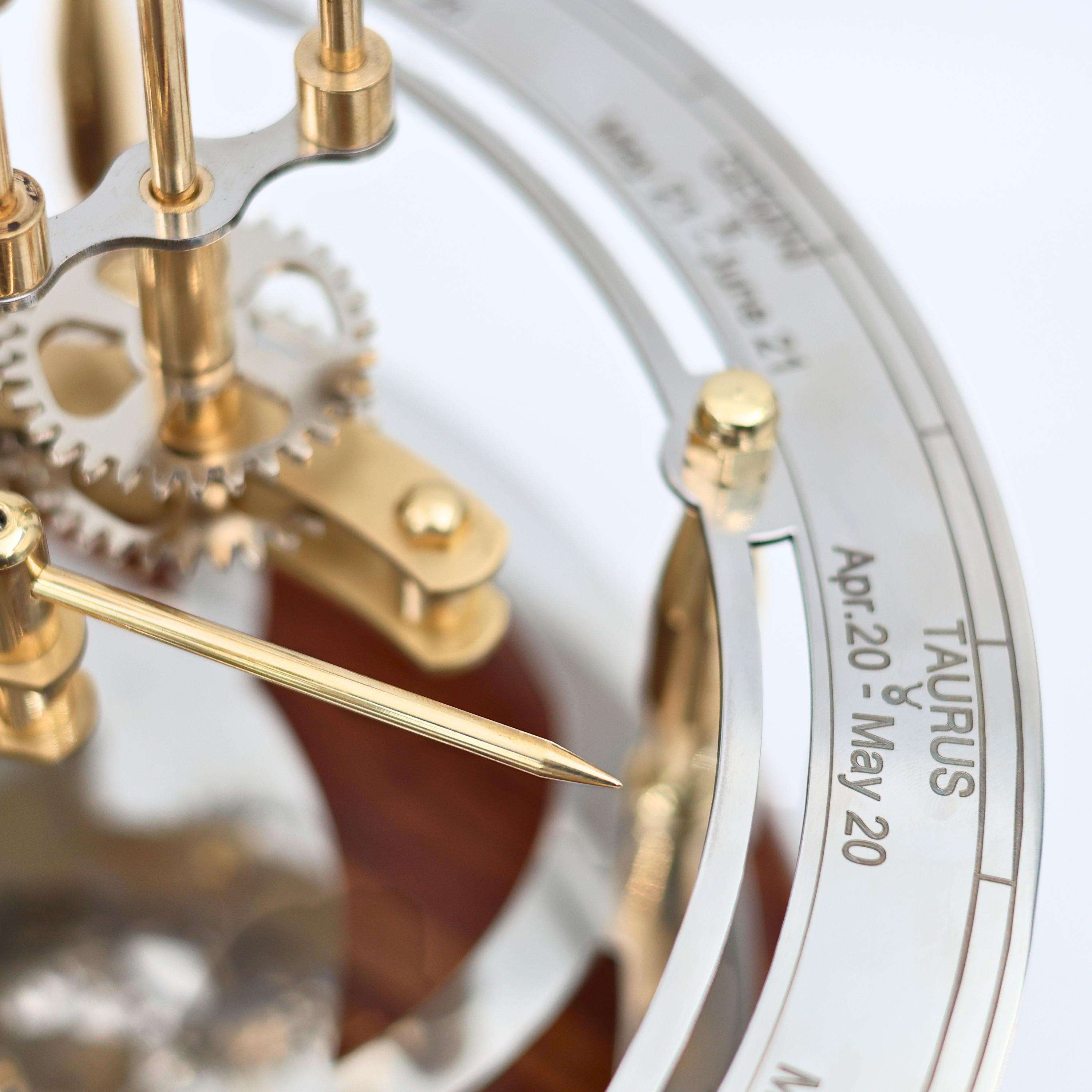 Vintage-Style Brass Solar System Orrery, Museum view 3