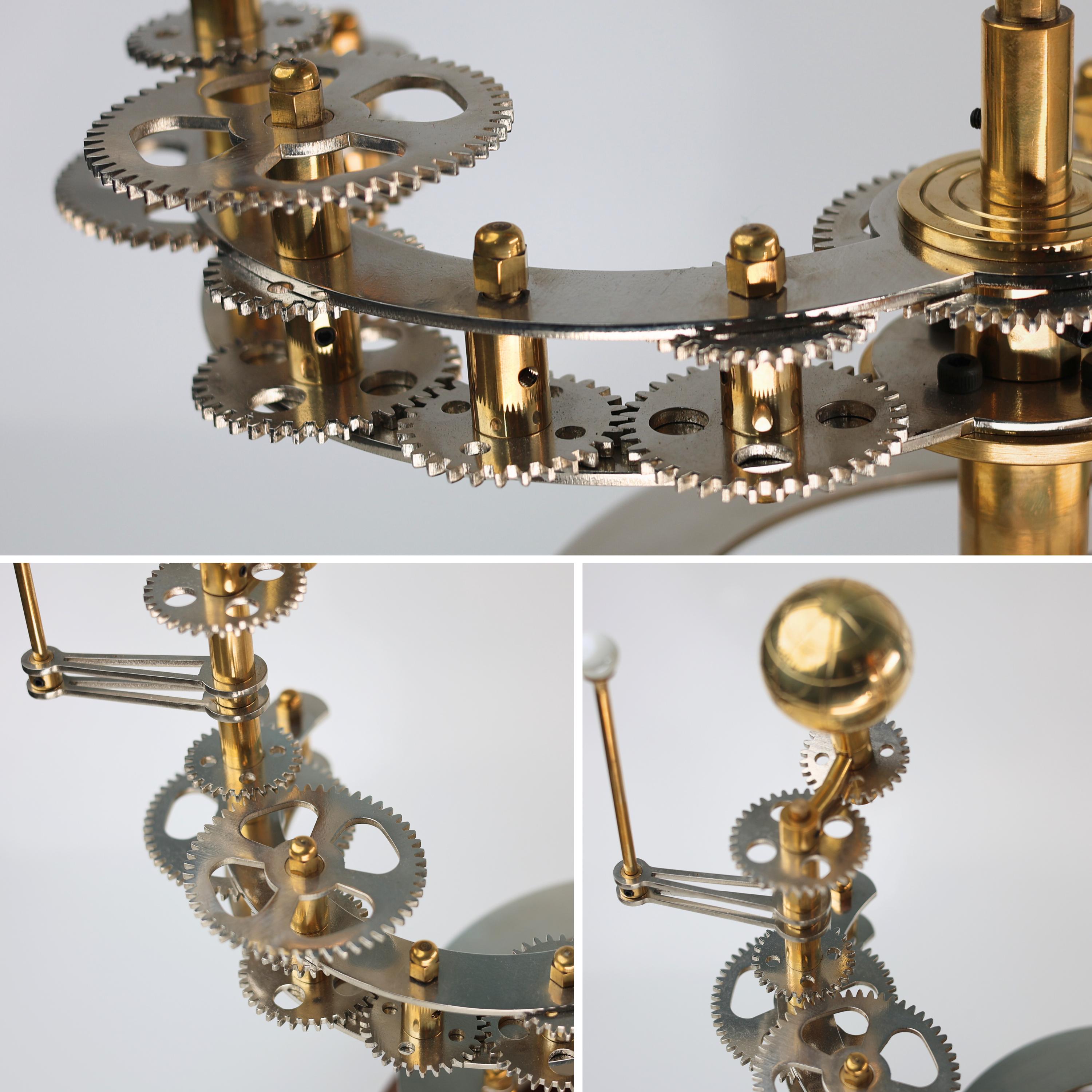 Functional Brass Solar System Orrery, Museum view 5