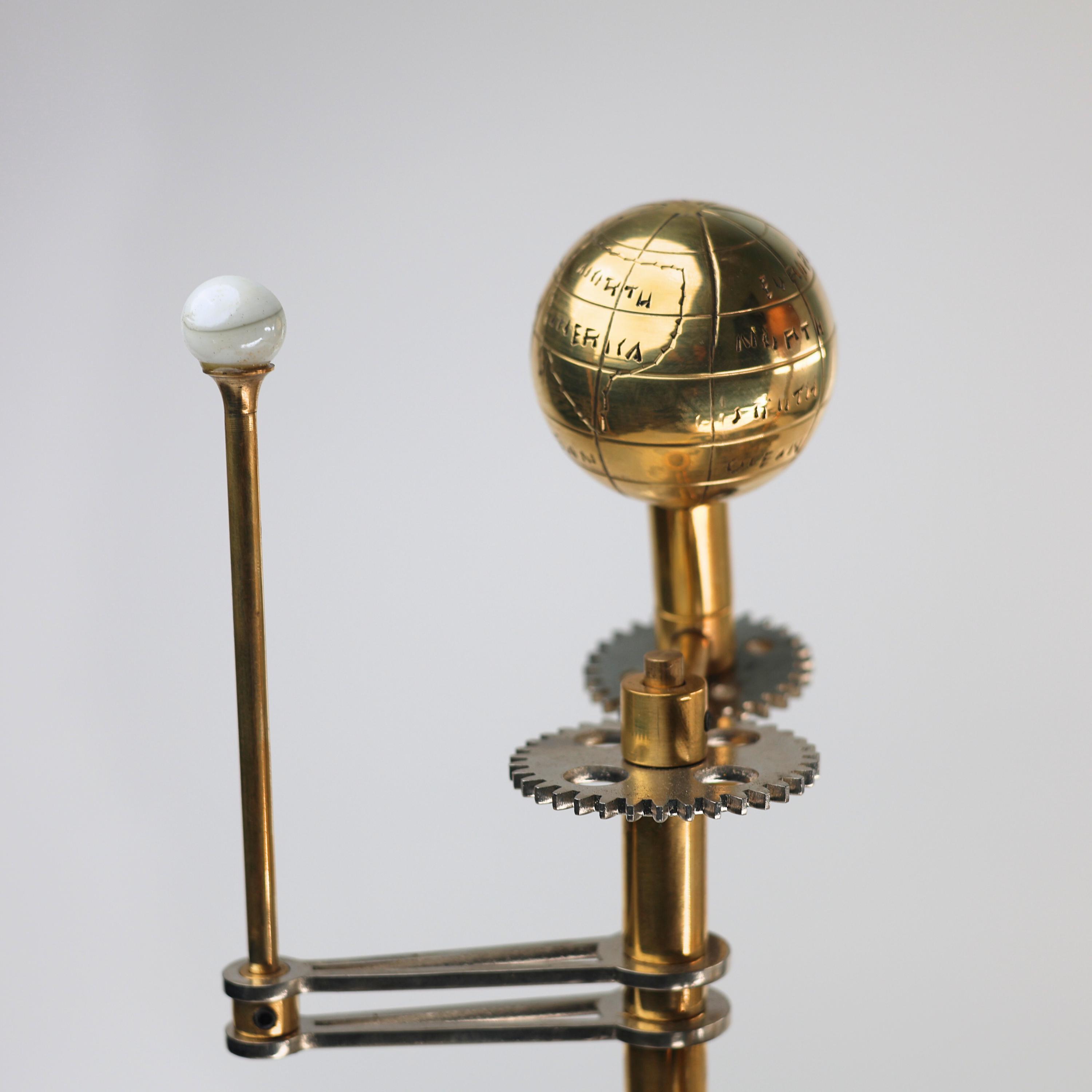 Functional Brass Solar System Orrery, Museum view 6