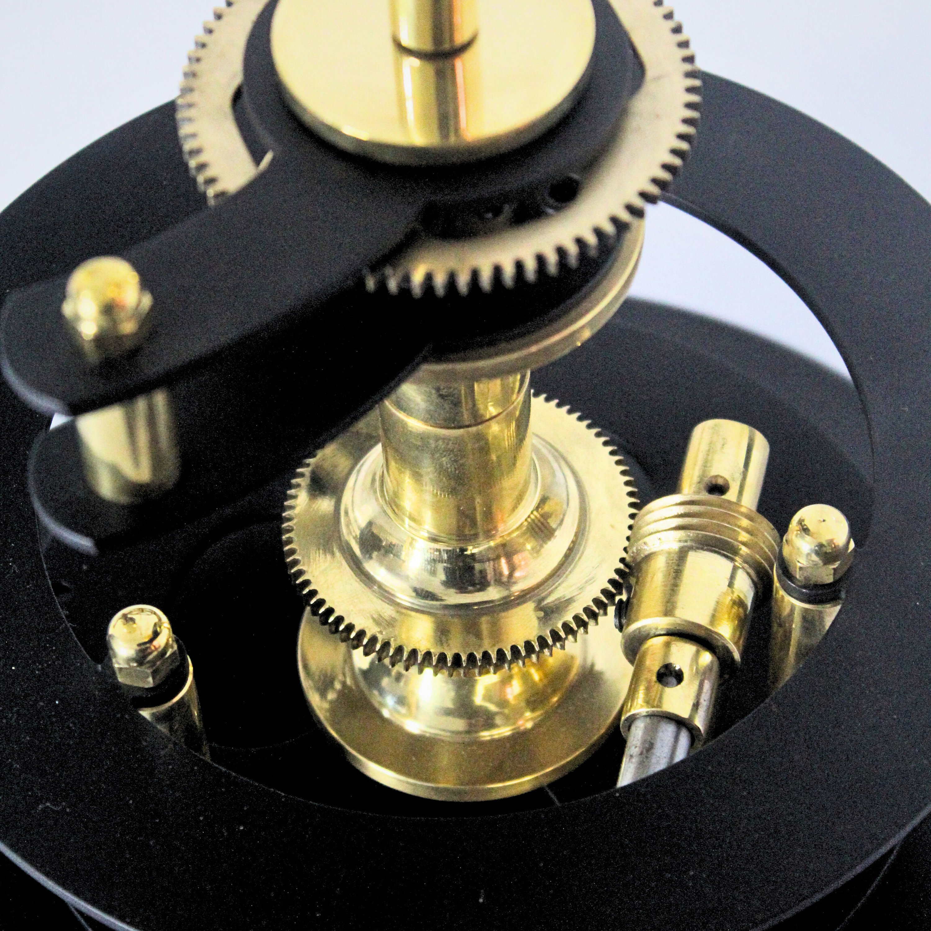 Vintage-Style Brass Solar System Orrery, Museum view 3