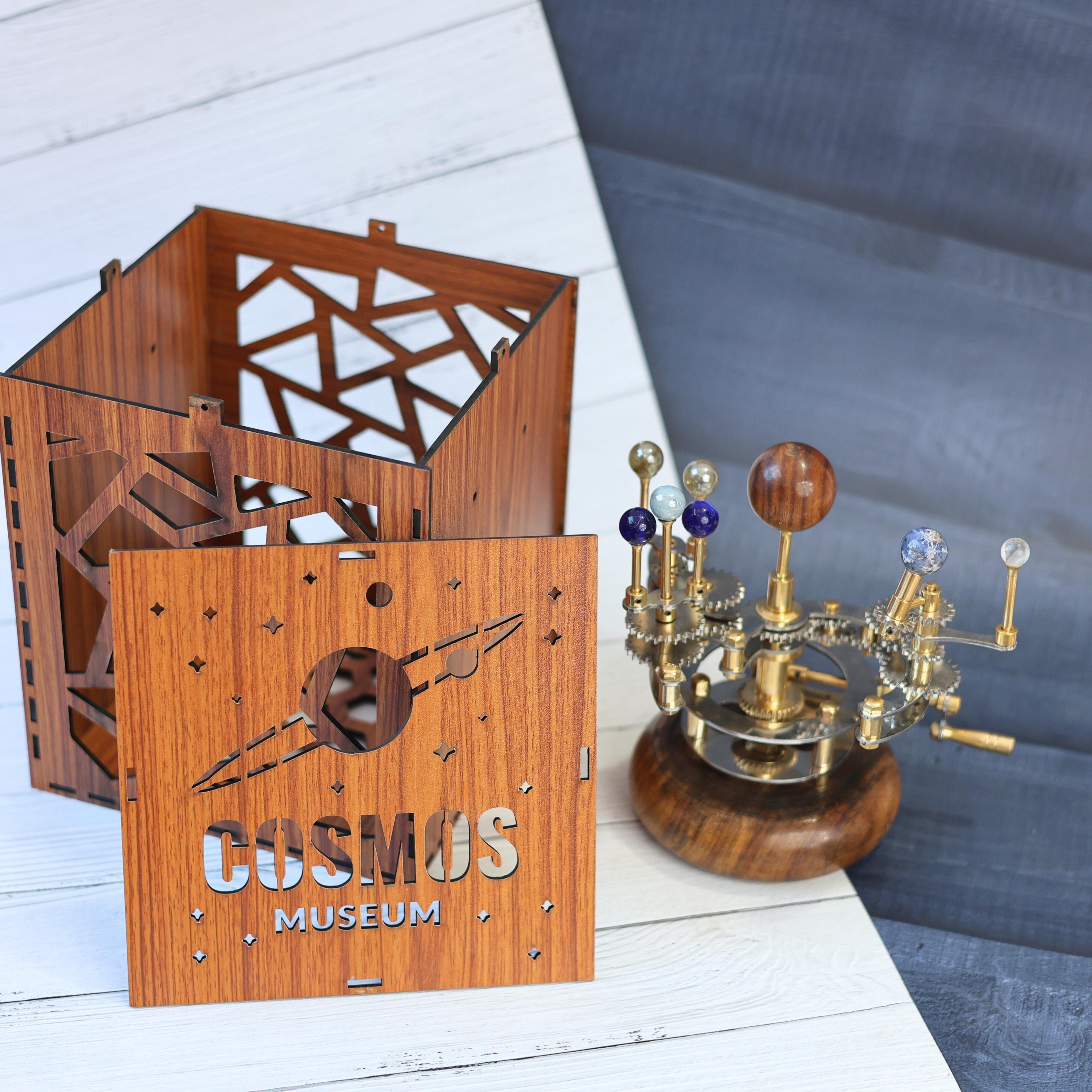 Brass Solar System Orrery, Lightweight Edition view 5