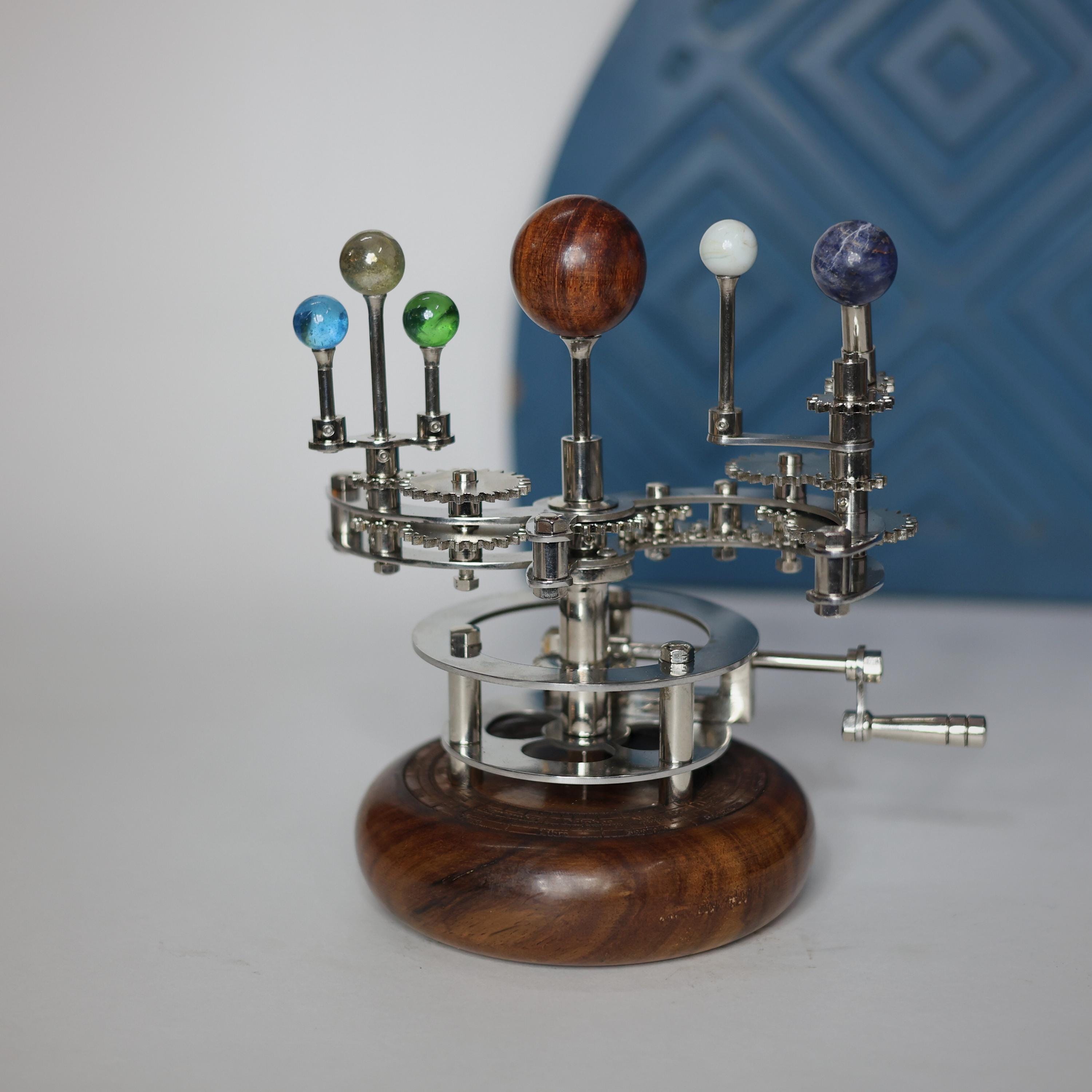 Brass Orrery Mini Solar System, Antique Style view 7