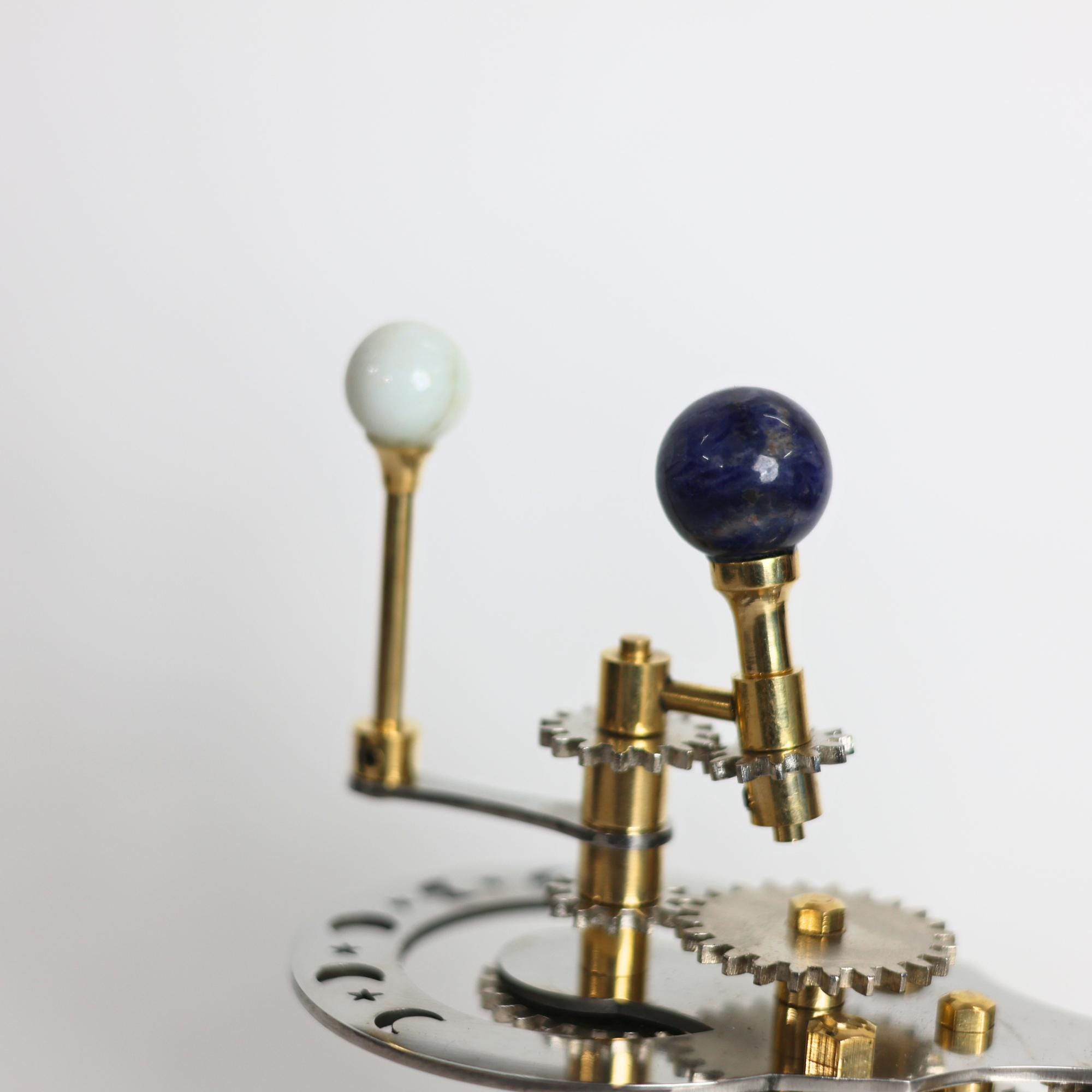 Brass Sun-Earth-Moon Tellurion, Desk Model view 8