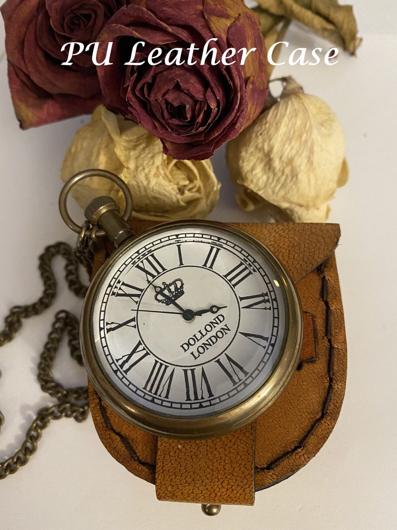 Brass Pocket Watch — Choice of Gift Box view 5