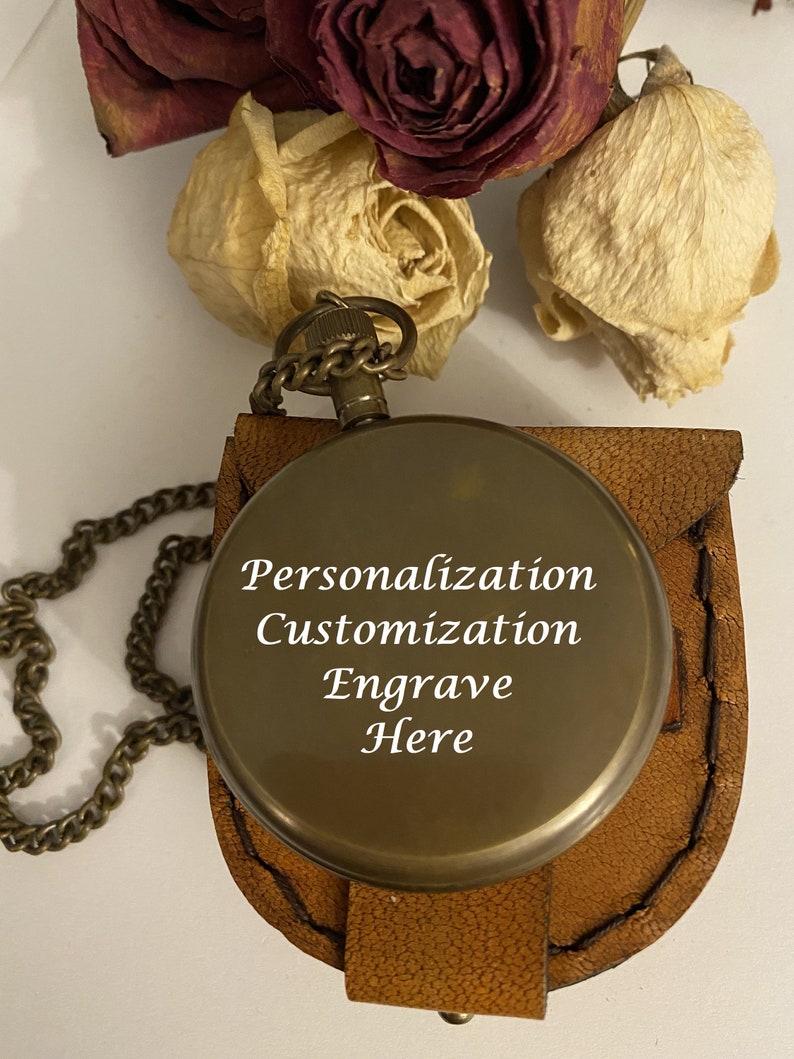 Brass Pocket Watch — Choice of Gift Box view 6