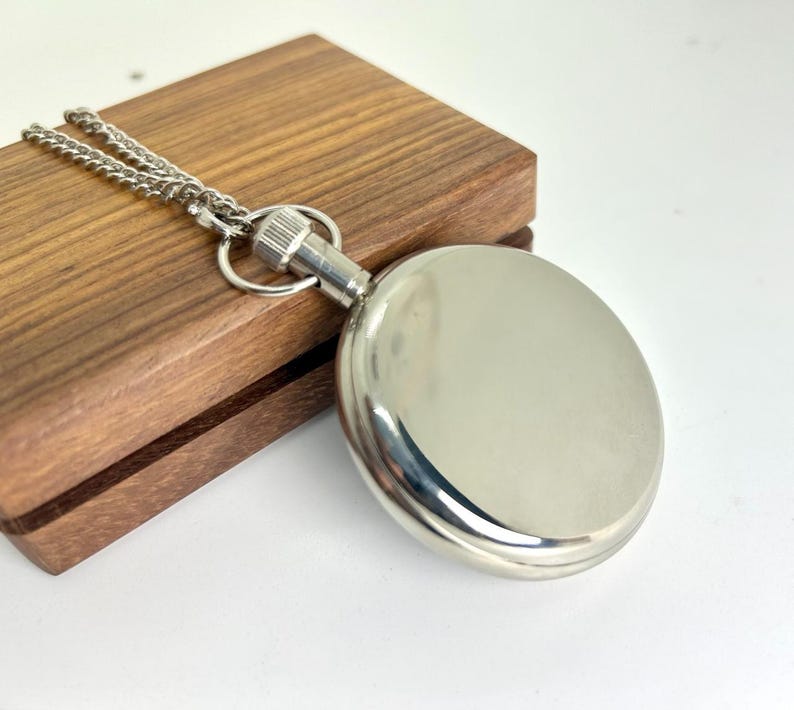 Nickel Pocket Watch — Choice of Gift Box view 7