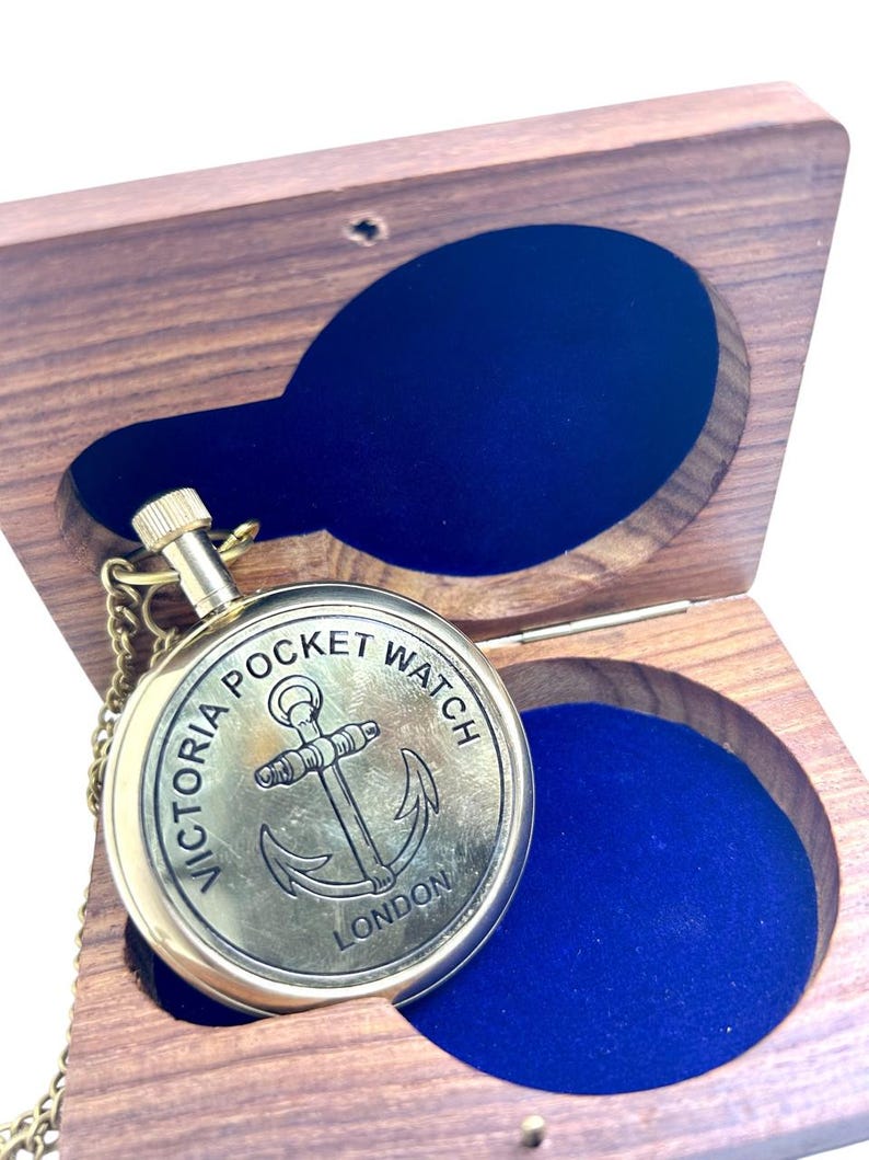 Nickel Pocket Watch — Choice of Gift Box view 8