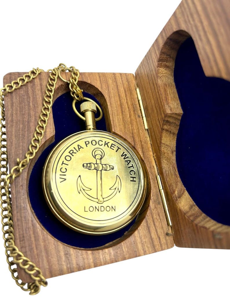 Nickel Pocket Watch — Choice of Gift Box view 9