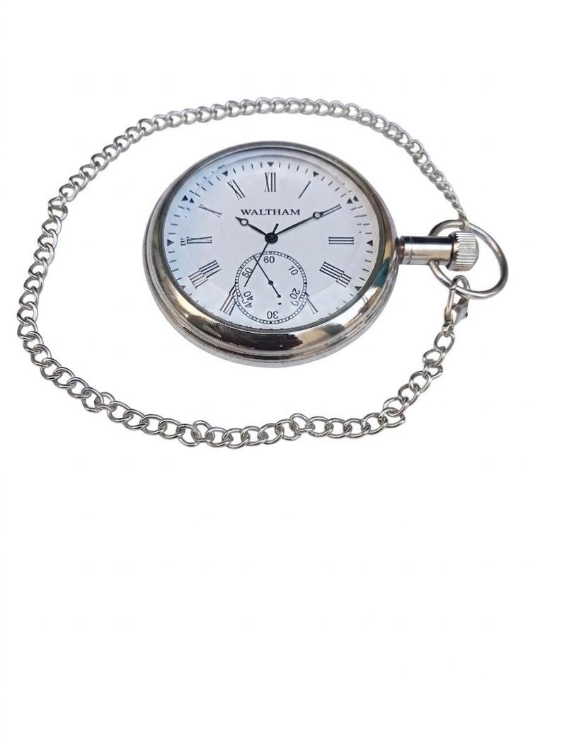 Nickel Pocket Watch — Sold Without Case view 3