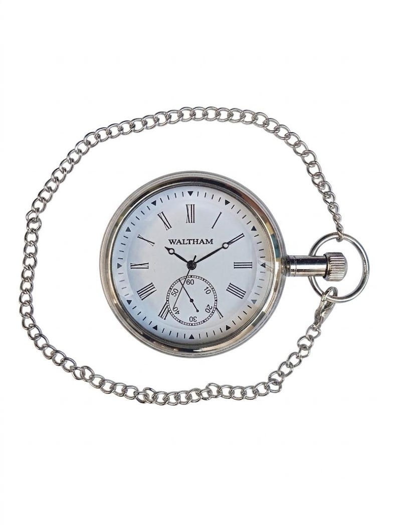 Nickel Pocket Watch — Sold Without Case view 4