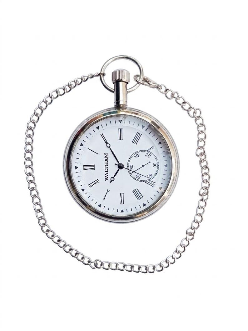 Nickel Pocket Watch — Sold Without Case view 5