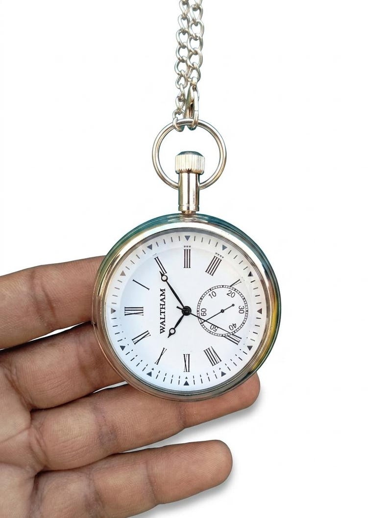 Nickel Pocket Watch — Sold Without Case view 8