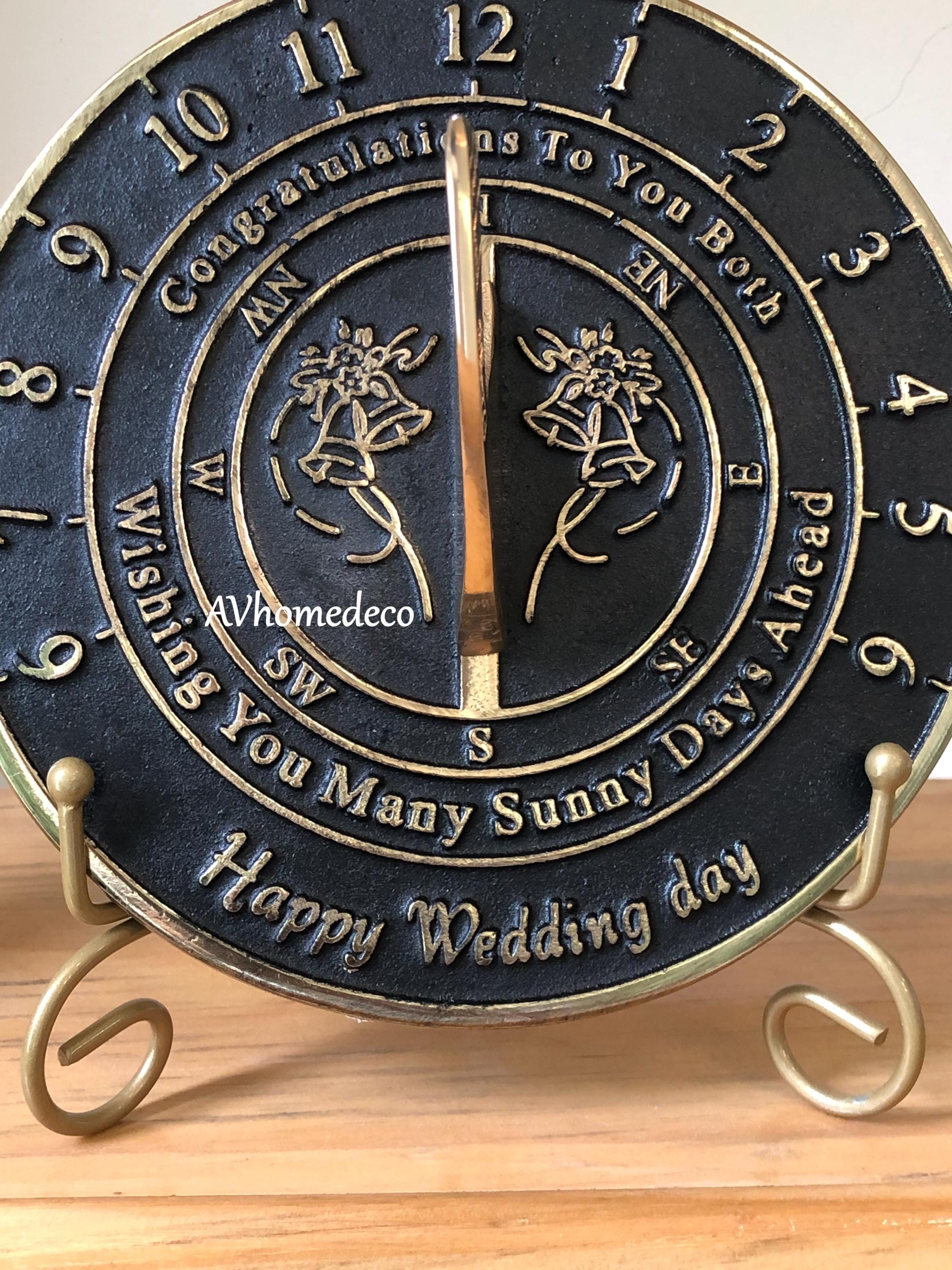 Decorative Brass Garden Sundial view 7